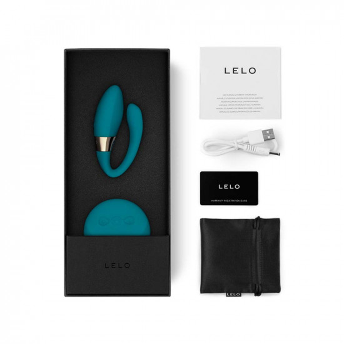 Lelo - Tiani Duo Dual Action Couple's Massager (Ocean Blue)