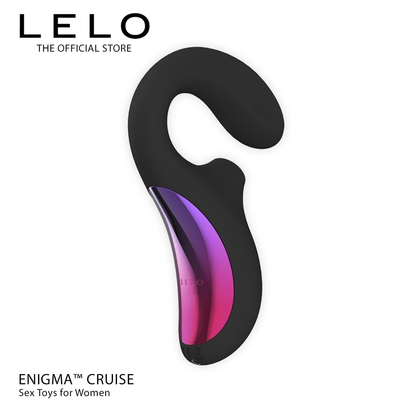 Lelo - Enigma Cruise Dual Stimulator Massager Black