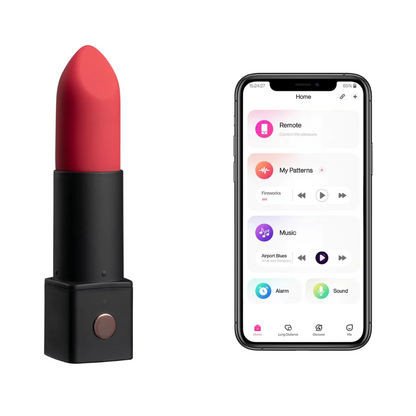 Lovense - Exomoon Bluetooth Secret Lipstick Bullet Vibrator