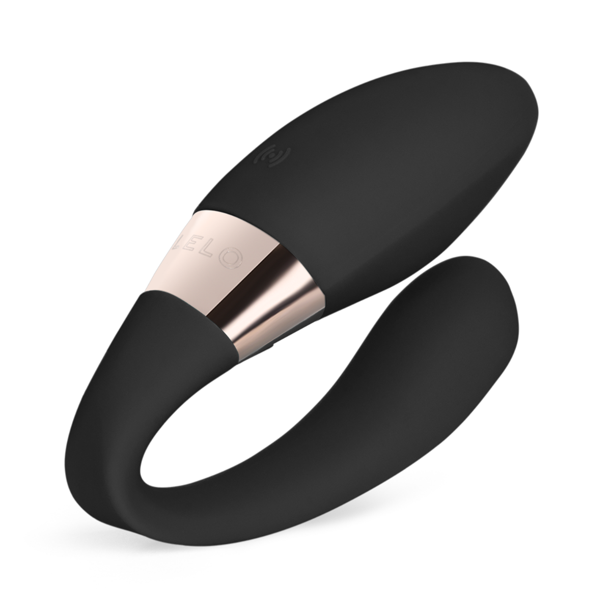 Lelo - Tiani Harmony Dual Action App Controlled Couple Vibrator (Black) (Free Massage Candle)