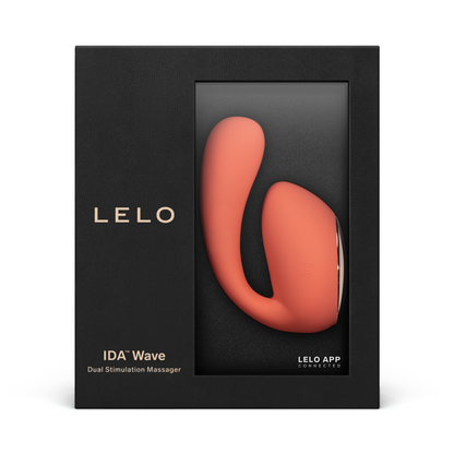 Lelo - Ida Wave App Controlled Dual Stimulation Massager (Coral Red)