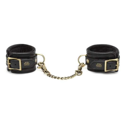 Fifty Shades of Grey Bound to You Wrist Cuffs Faux Leather