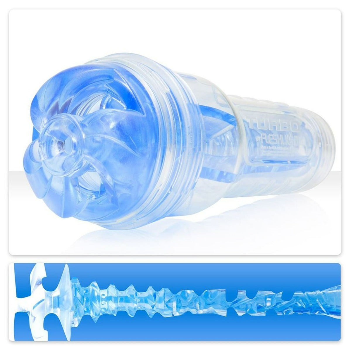 Fleshlight - Turbo Thrust Blue Ice Blow Job Male Masturbator