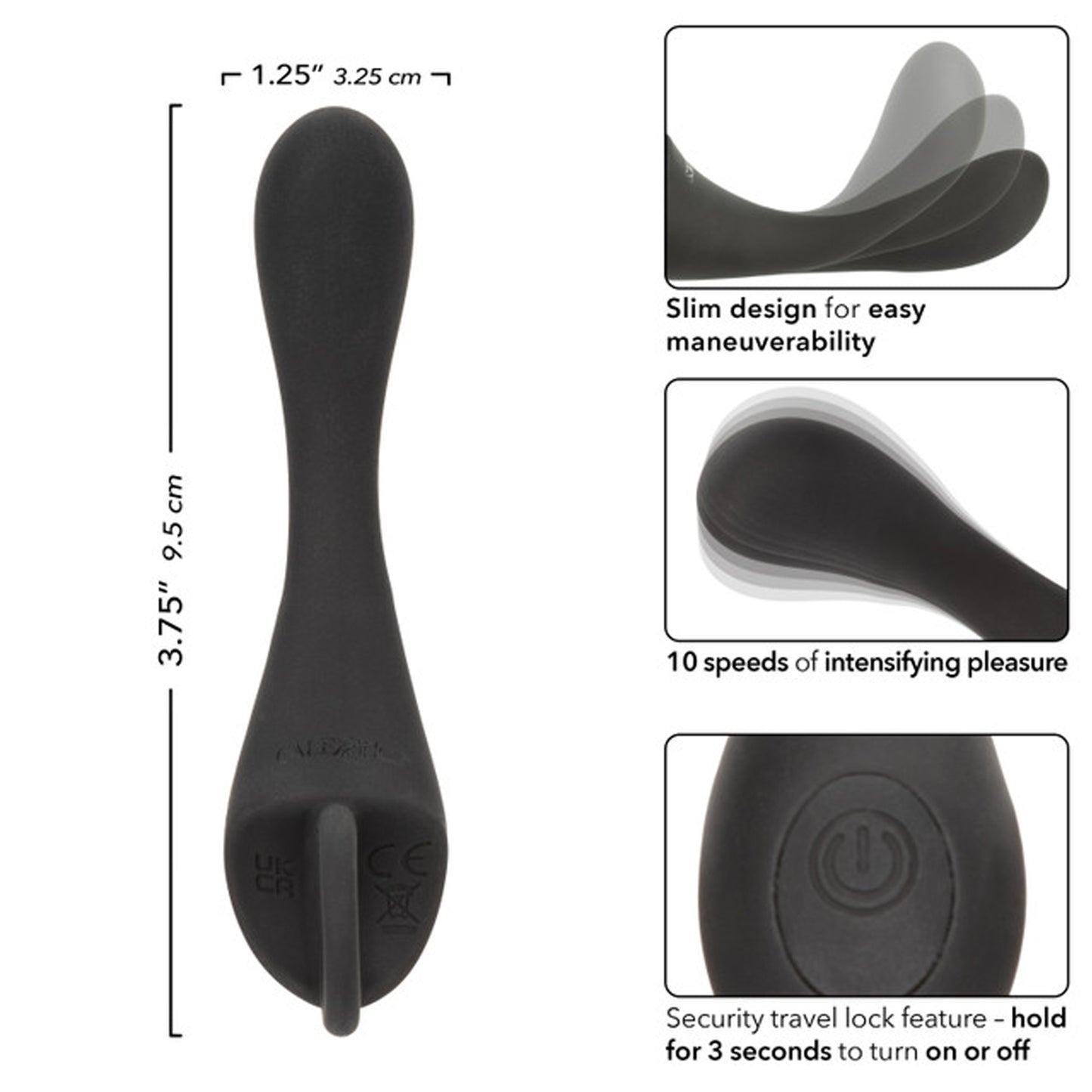 Dr. Joel Kaplan - Rechargeable Prostate Locator P-spot Stimulator
