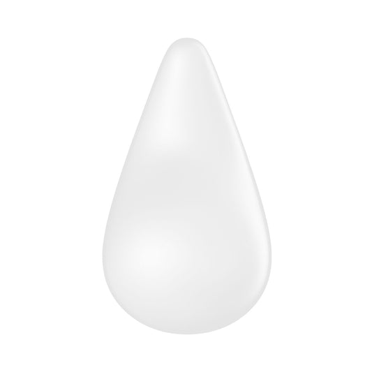 Satisfyer - Dew Drop Clitoral Lay-On Vibrator White