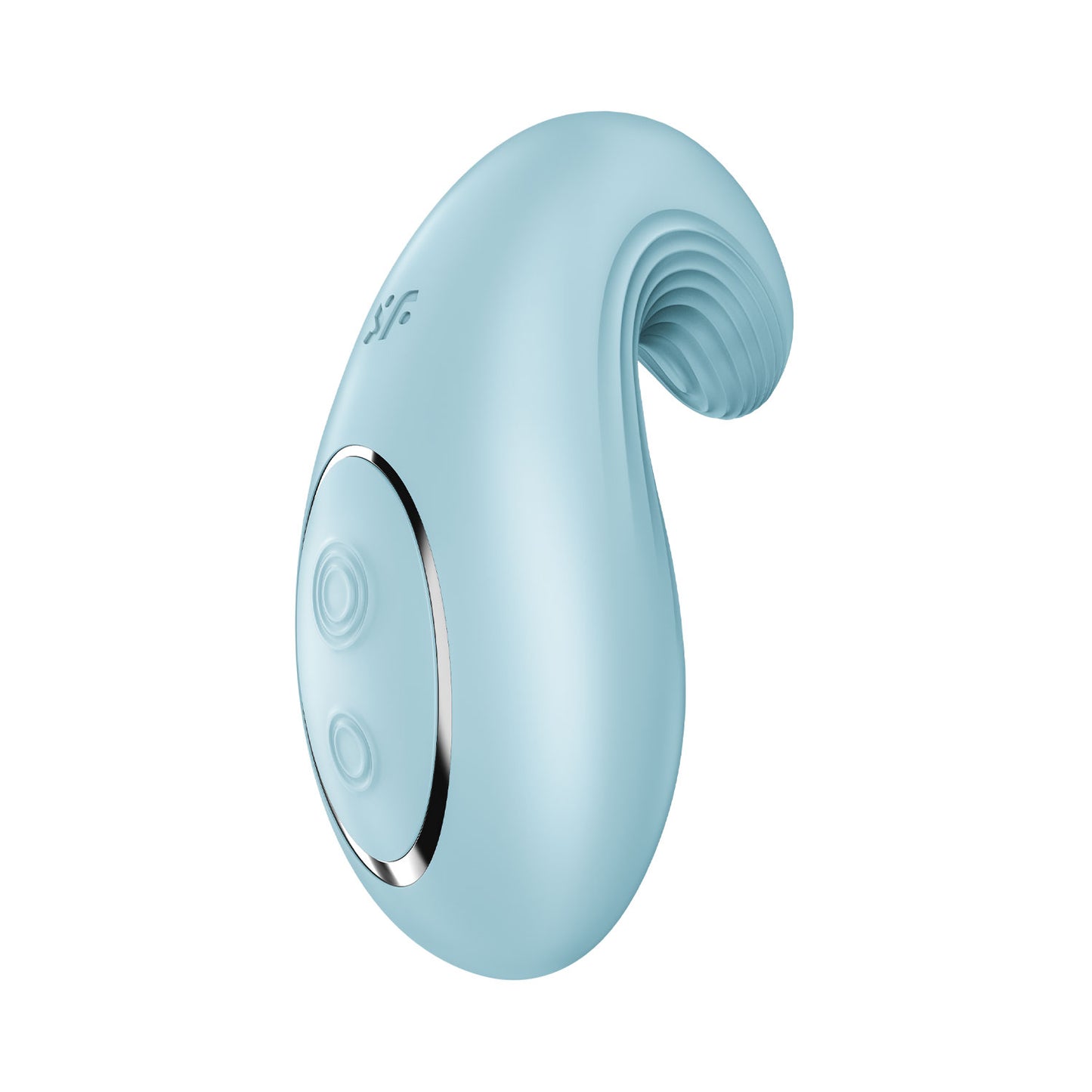 Satisfyer - Dipping Delight Clitoral Lay-on Vibrator Light Blue