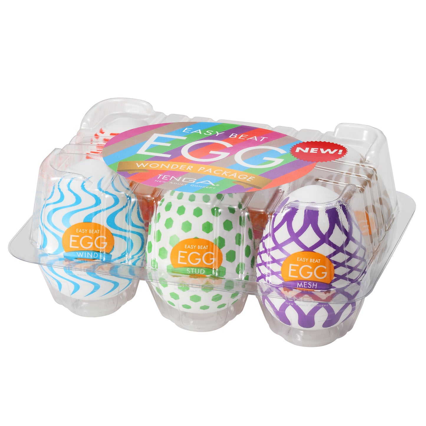 Tenga - Egg Wonder Series Package Male Masturbator