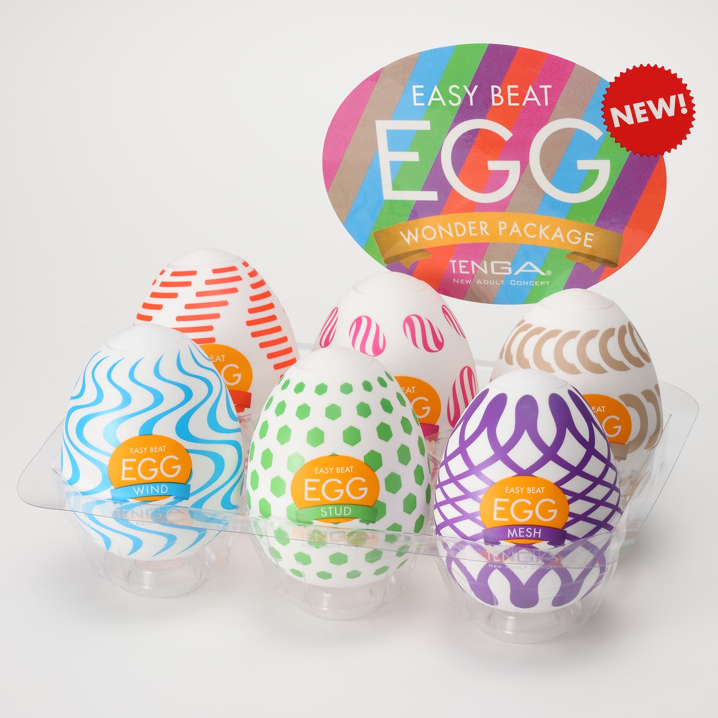 Tenga - Egg Wonder Series Package Male Masturbator