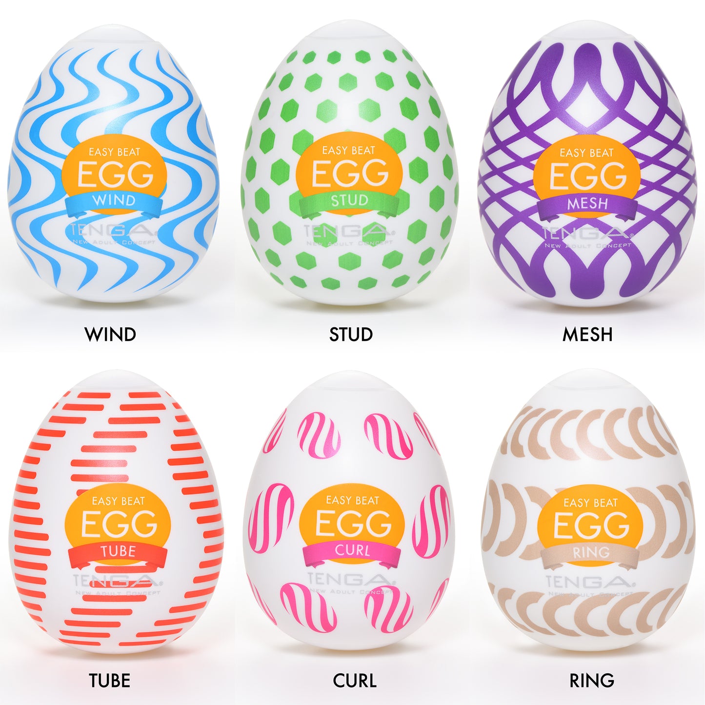 Tenga - Egg Wonder Series Package Male Masturbator