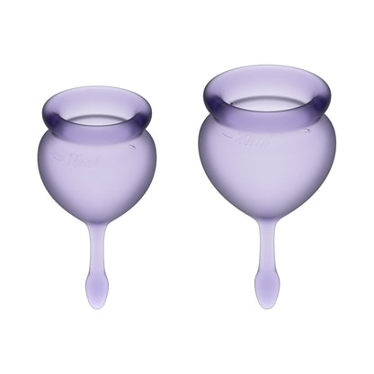 Satisfyer - Feel Good 2-pc Menstrual Cup Purple