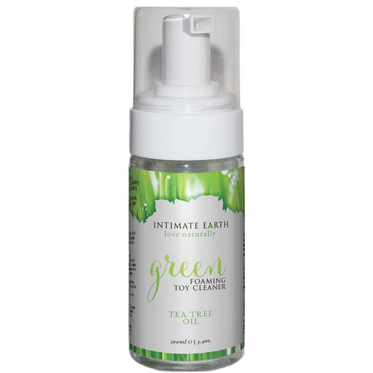 Intimate Earth - Foaming Toy Cleaner - 100ml Green Tea Tree Oil