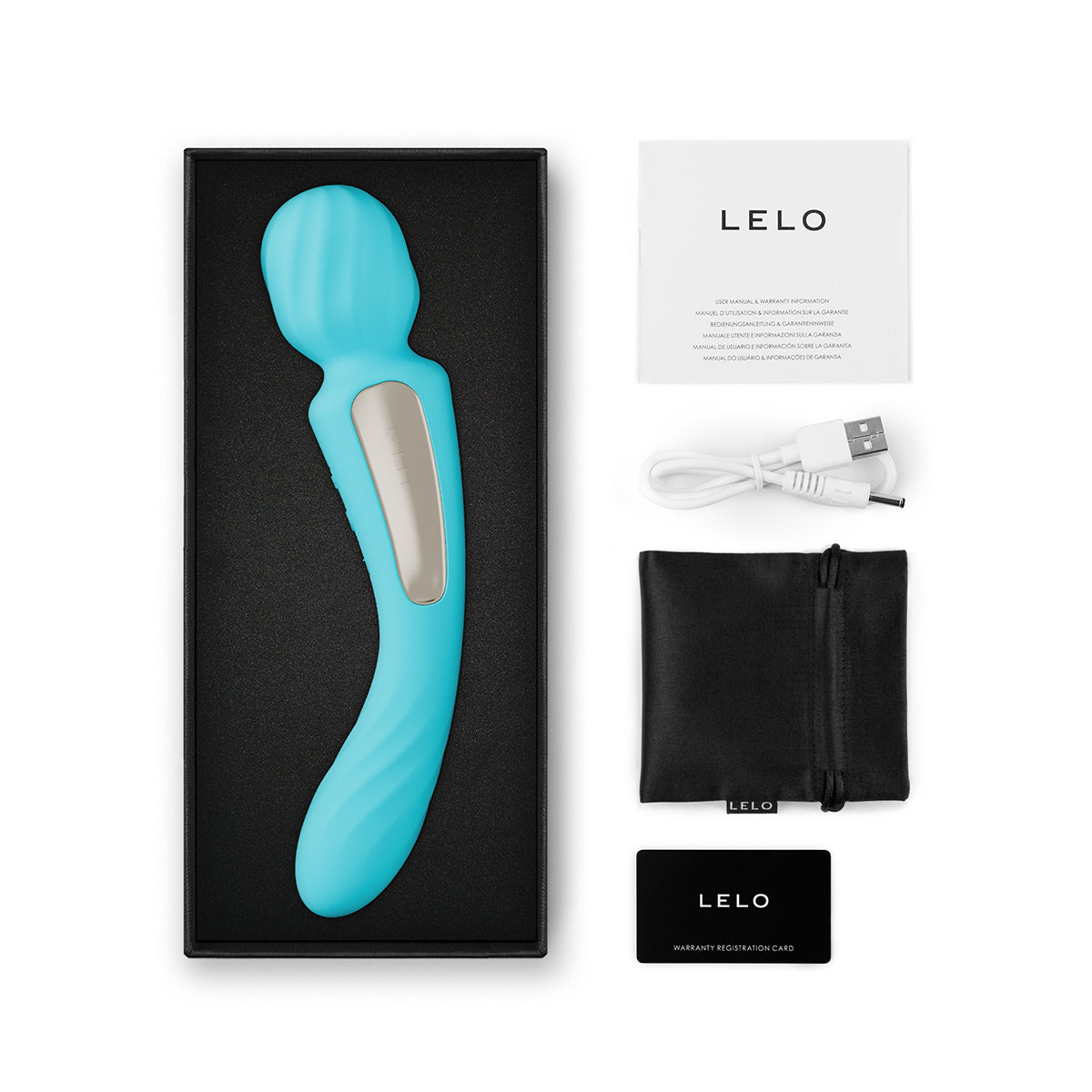 LELO Switch - App-Controlled Double-Sided Wand Vibrator