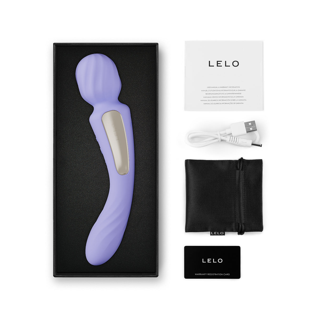 LELO Switch - App-Controlled Double-Sided Wand Vibrator