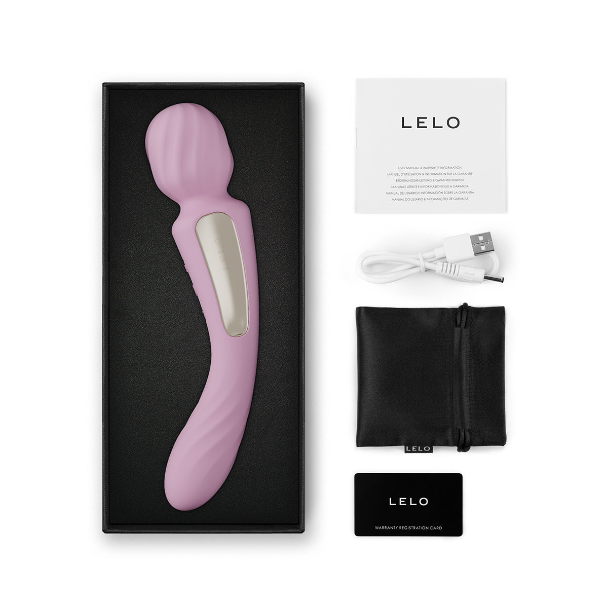 LELO Switch - App-Controlled Double-Sided Wand Vibrator