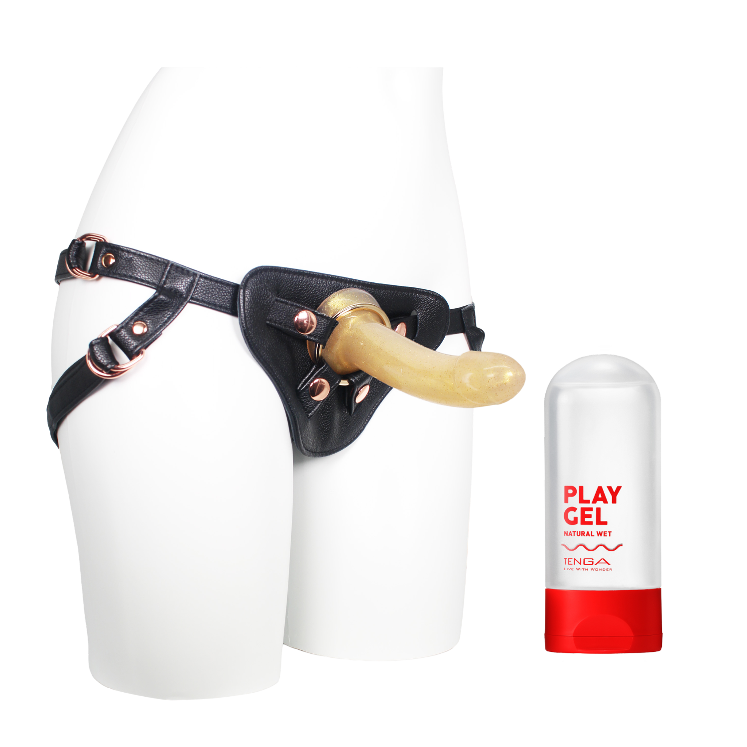 Unicorn Series - Pink Pleasure Glitter and Gold Kit with Tenga