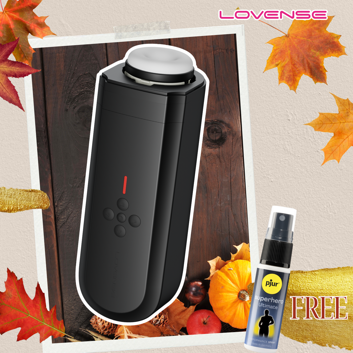 Lovense Solace App-Controlled Male Masturbator with Value Add-on worth $37.90