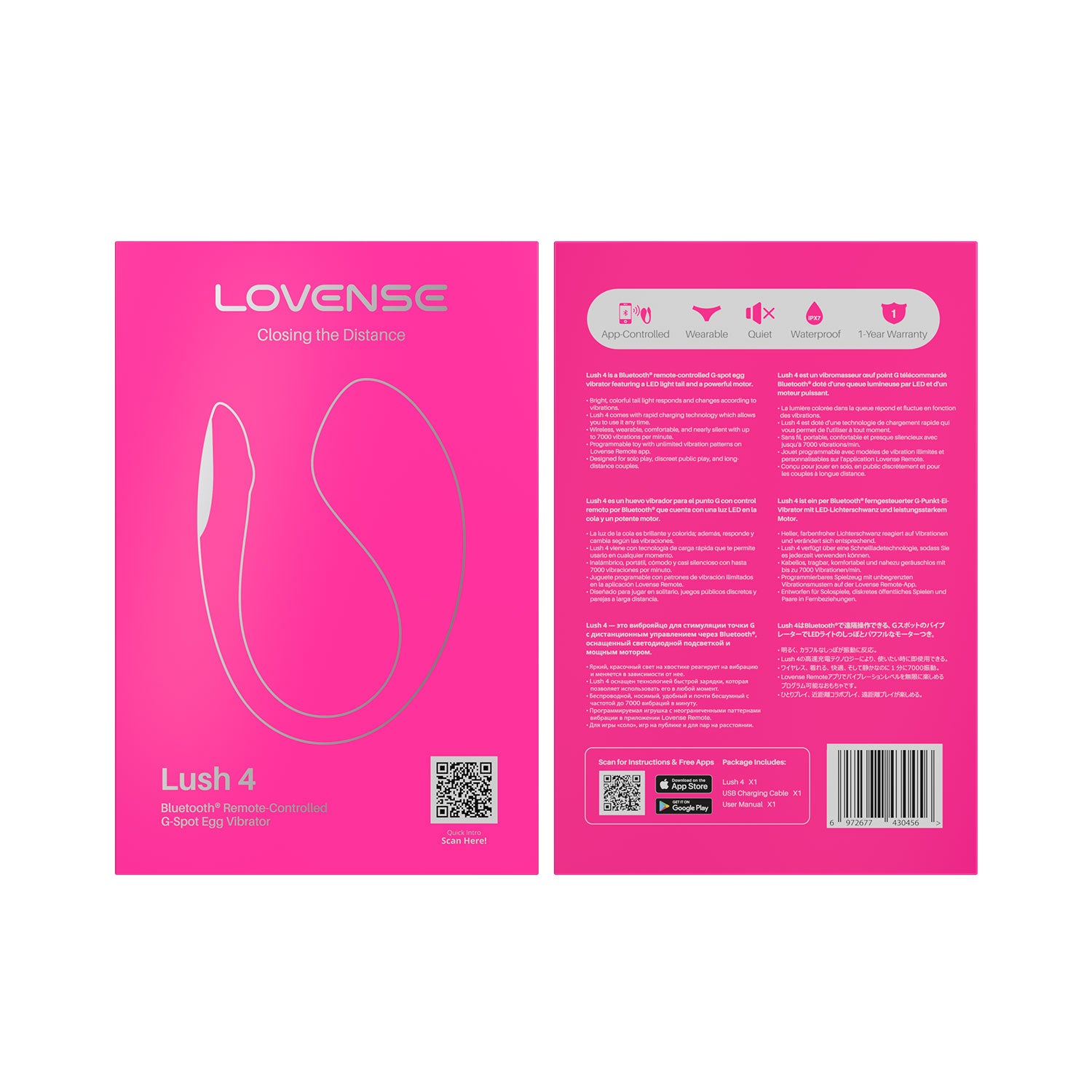 Lovense Lush 4 Penggetar G-Spot Boleh Dikawal Melalui Aplikasi Lovense Lush 4 Penggetar G-Spot Boleh Dikawal Melalui Aplikasi
