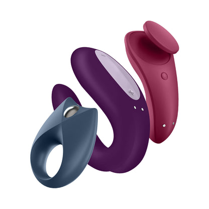 Satisfyer - Partner Box 3 Double Joy, Sexy Secret, Royal One App-Controlled Vibrator