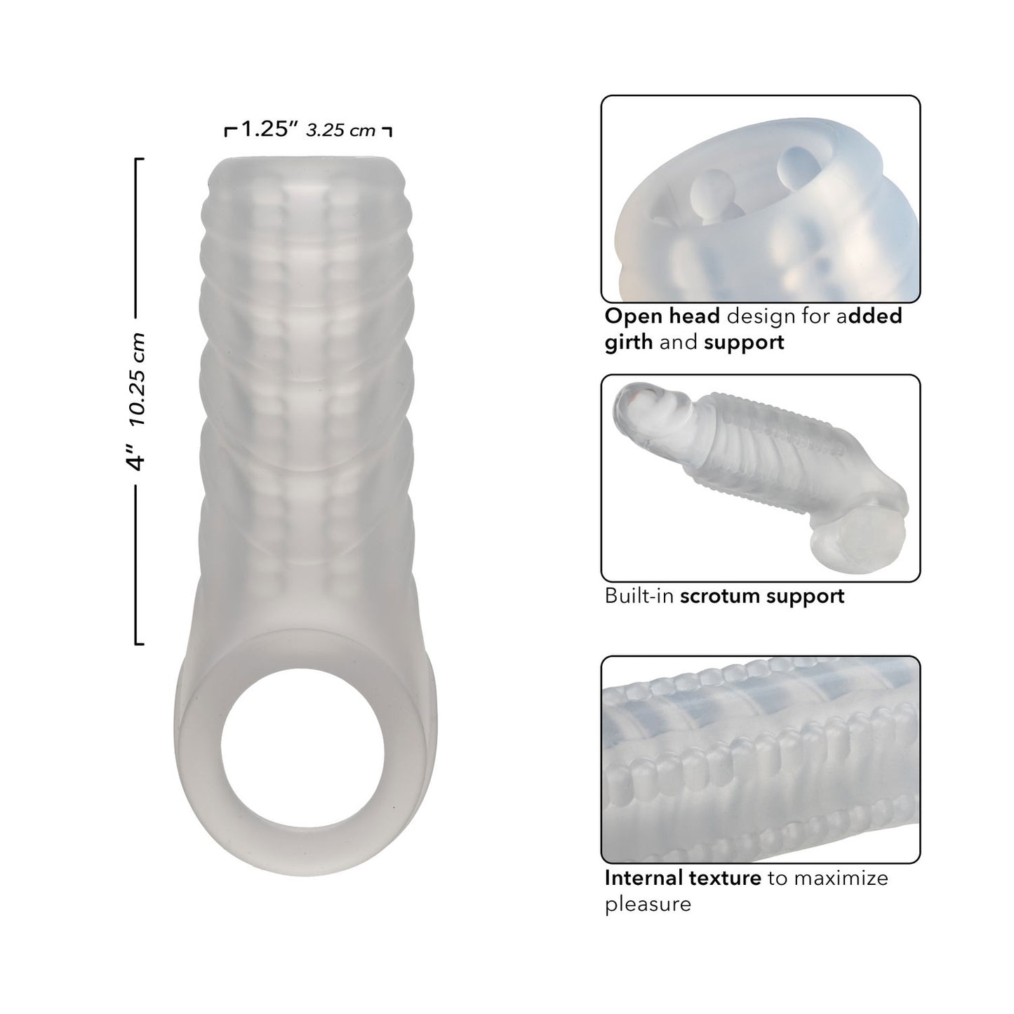 Calexotics - Performance Maxx Liquid Silicone Reversible Penis Sleeve