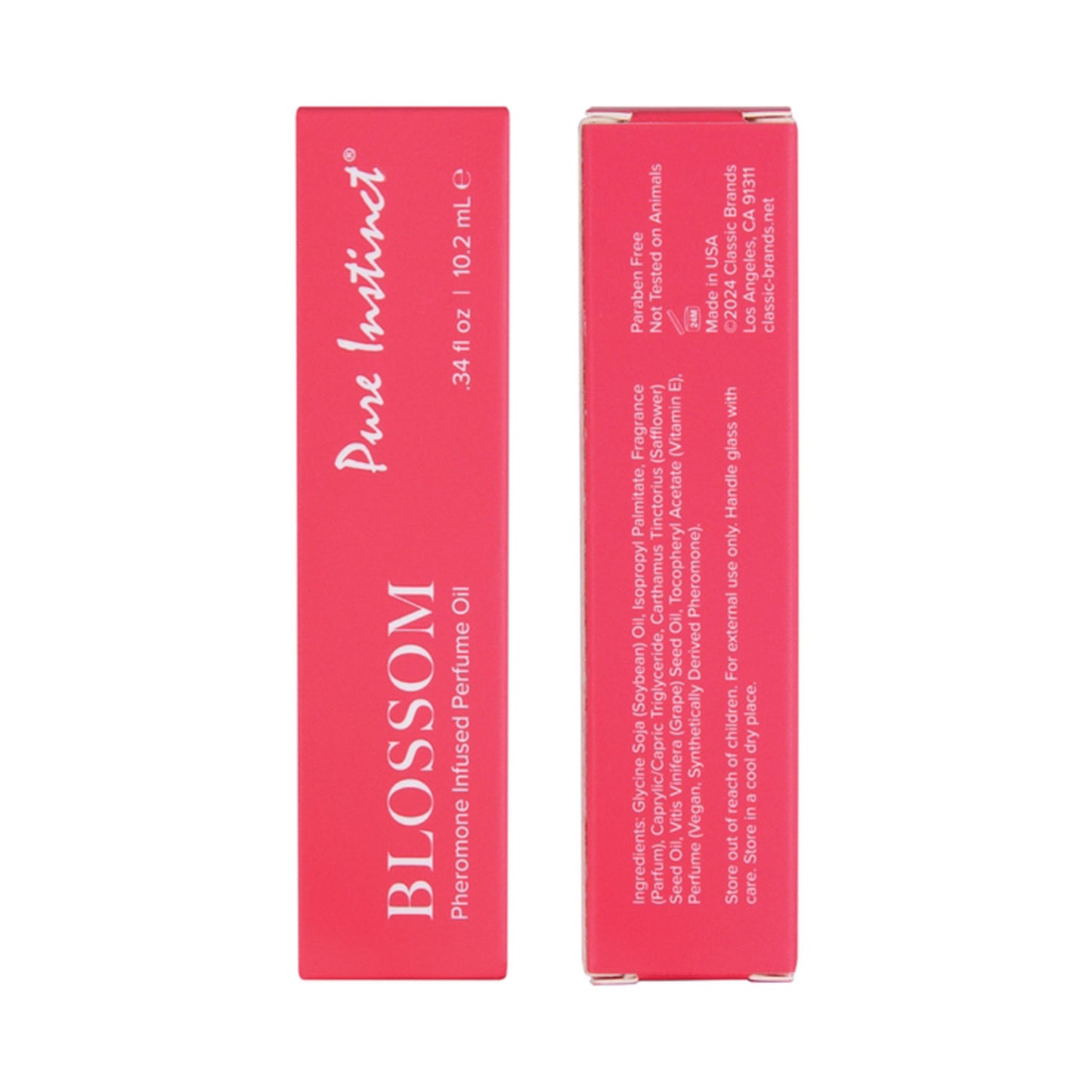 Pure Instinct - Pheromone Infused Perfume Oil Roll On Blossom10.2 ml