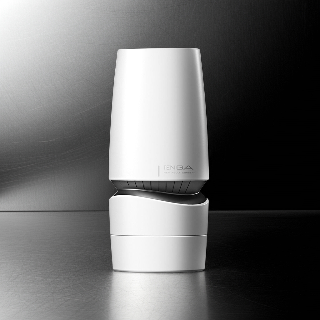 Tenga Aero Reusable Onacup (Silver Ring & Cobalt Ring)