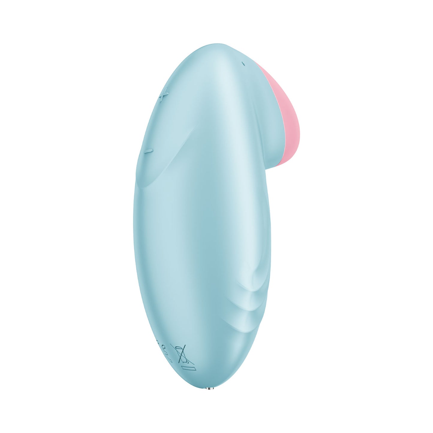 Satisfyer - Tropical Tip App-Controlled Clitoral Vibrator Light Blue