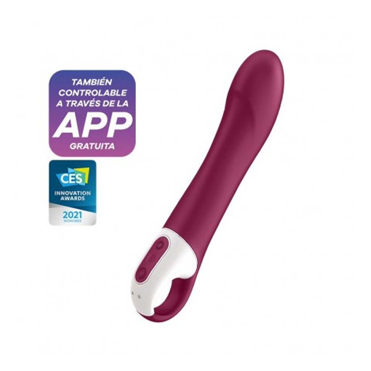 Satisfyer - Big Heat App-Controlled Warming G-Spot Vibrator