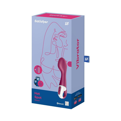 Satisfyer - Hot Spot App-Controlled Warming G-Spot Vibrator