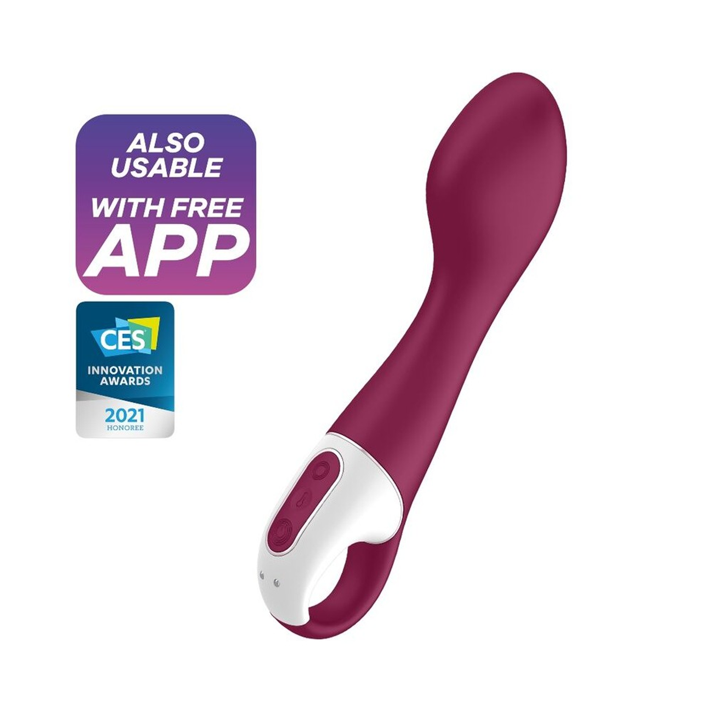 Satisfyer - Hot Spot App-Controlled Warming G-Spot Vibrator