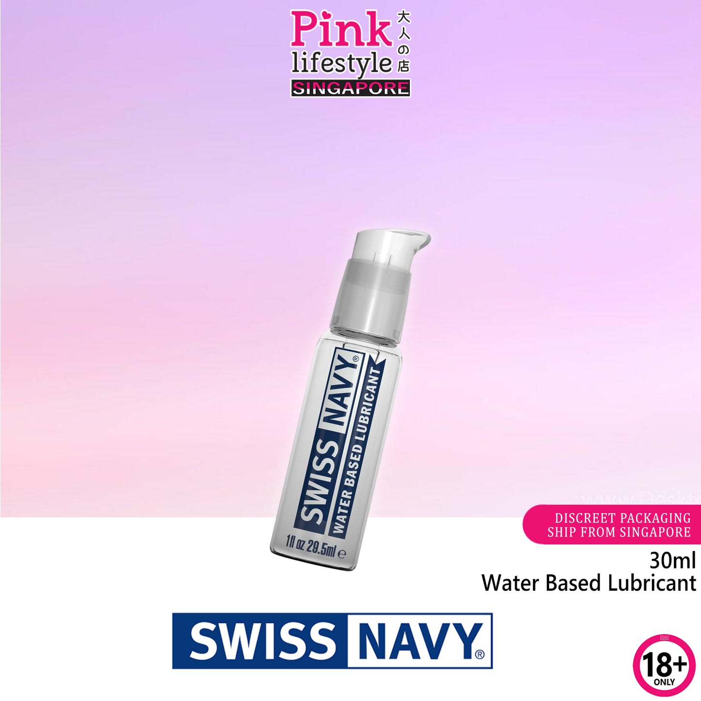 Swiss Navy - Water Base Lubricant 30ml