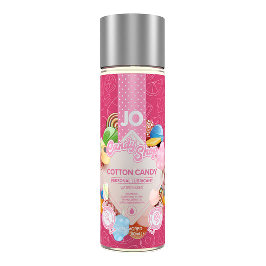 System Jo - Candy Shop H2O Cotton Candy Edible Water Based Lubricant 60ml