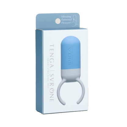Tenga - SVR One Vibe Ring Couple Vibrator (Blue)