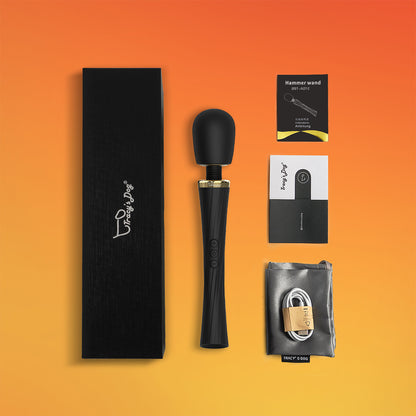 Tracy's Dog - Hammer Wand Clitoral Vibrator Black