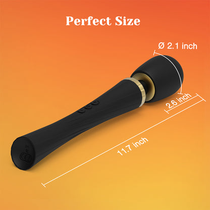 Tracy's Dog - Hammer Wand Clitoral Vibrator Black