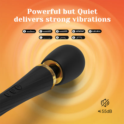 Tracy's Dog - Hammer Wand Clitoral Vibrator Black