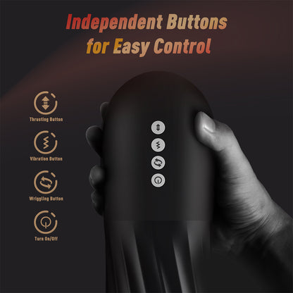 Tracy's Dog - Steelcan Thrusting and Warming Automatic Masturbator