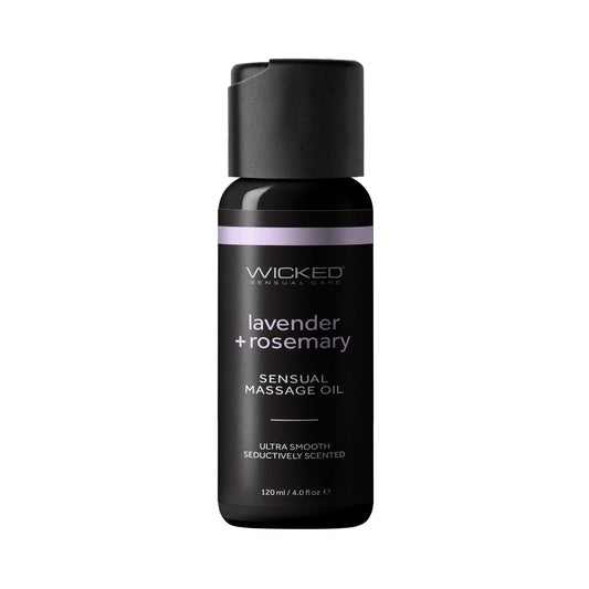Wicked Sensual Care - Lavender and Rosemary Massage Oil 120 ml