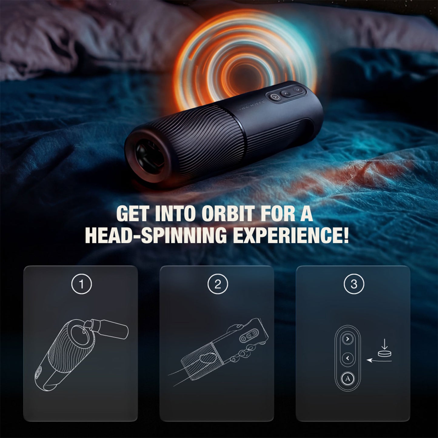 Arcwave - Orbit App - Controlled Rotating Male Stroker