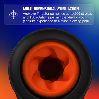 Arcwave - Thruster App-Controlled Thrusting and Rotating Male Stroker