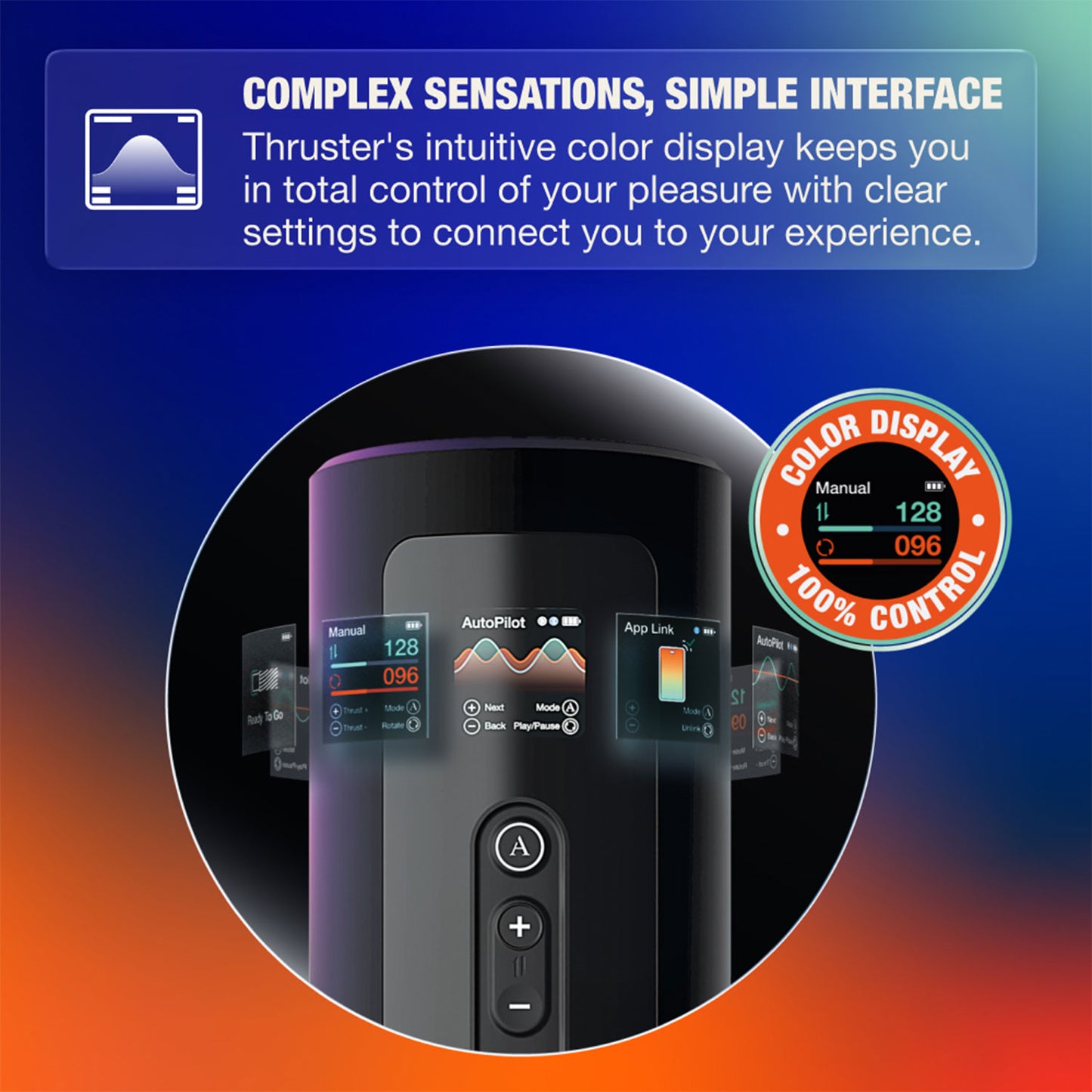 Arcwave - Thruster App-Controlled Thrusting and Rotating Male Stroker