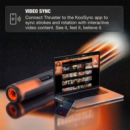 Arcwave - Thruster App-Controlled Thrusting and Rotating Male Stroker