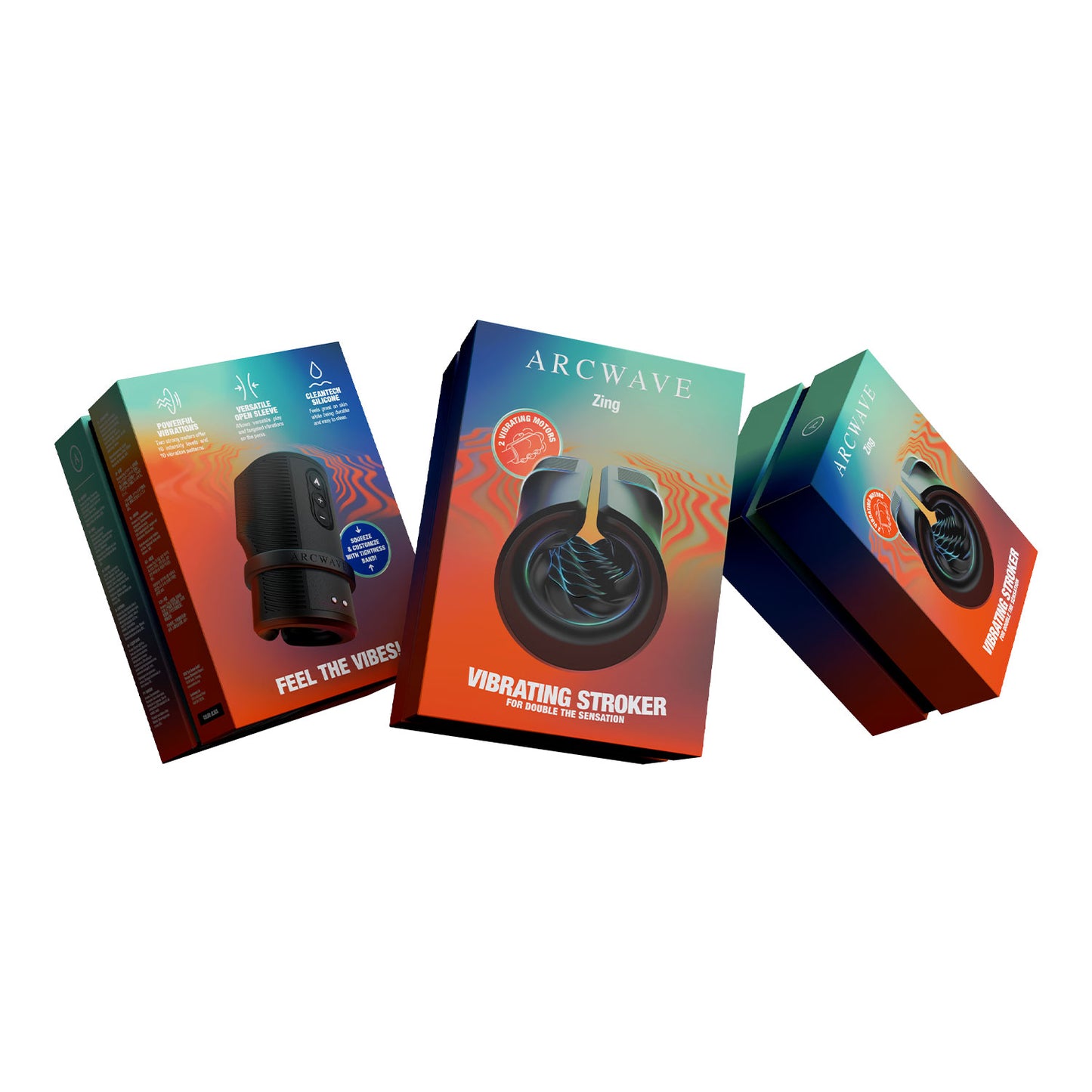 Arcwave - Zing Dual Motors Vibrating Stroker