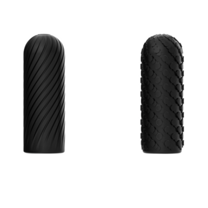 Arcwave Ghost - Pocket Manual Stroker CleanTech Silicone Male Masturbator (Black)