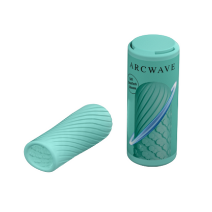 Arcwave Ghost - Pocket Manual Stroker CleanTech Silicone Male Masturbator (Mint)