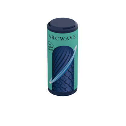 Arcwave Ghost - Pocket Manual Stroker CleanTech Silicone Male Masturbator (Blue)