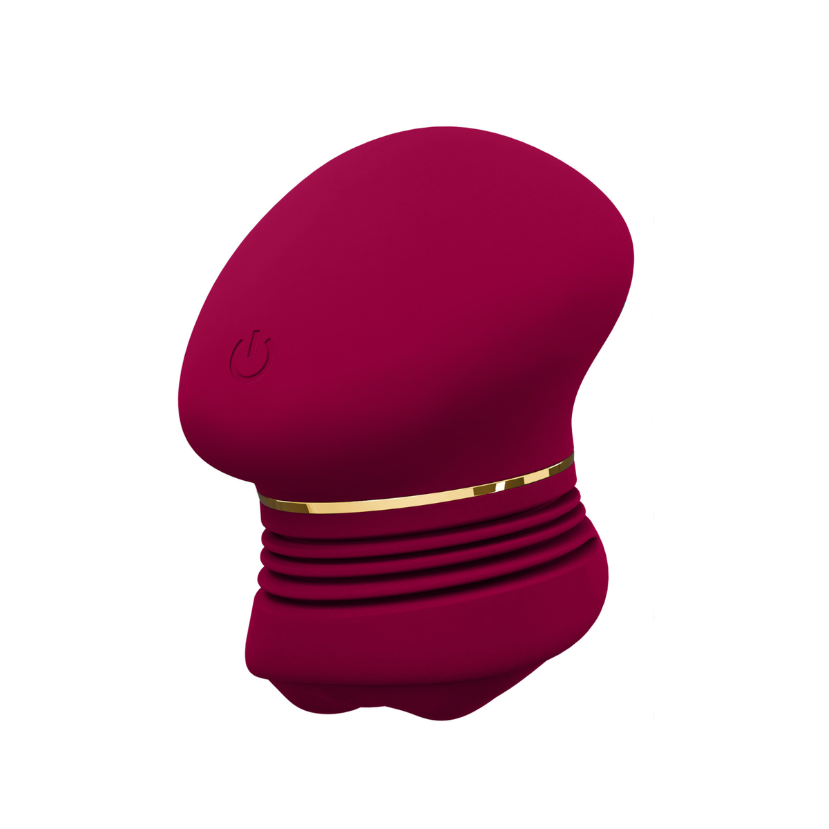 Blush - Riana Silicone Clitoral Stimulator AutoRub Technology Mulberry Wine