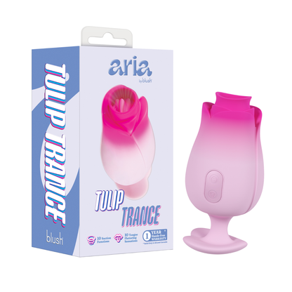 Blush - Aria Tulip Trance Silicone Clitoral Stimulator