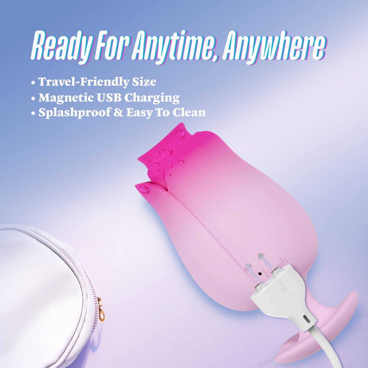 Blush - Aria Tulip Trance Silicone Clitoral Stimulator