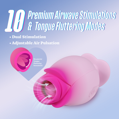 Blush - Aria Tulip Trance Silicone Clitoral Stimulator