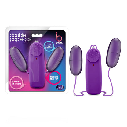 B Yours - Double Pop Eggs Vibrator with Controller
